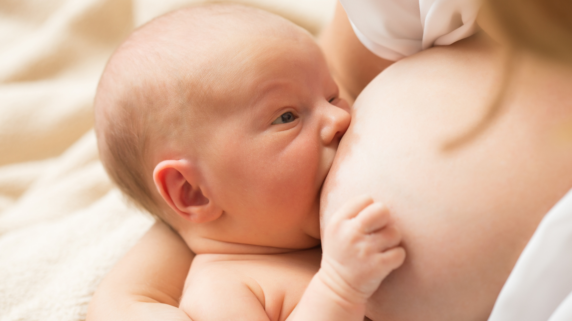 Baby breastfeeding position